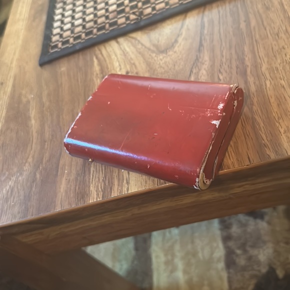 T. Anthony Antique 8-Day Alarm / (Switzerland) Barometer Leather Travel Clock - Picture 3 of 6